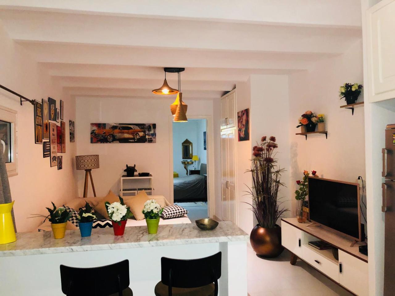 Cosy Appart En Plein Coeur De La Marsa Exterior foto